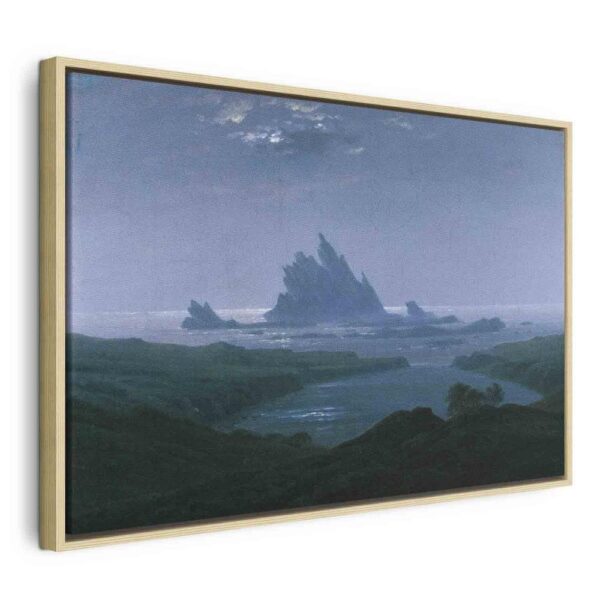 Obraz - Cliff reef on the beach (Caspar David Friedrich)