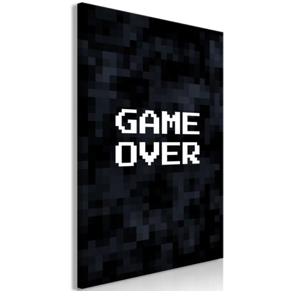 Obraz - Game Over w pikselach