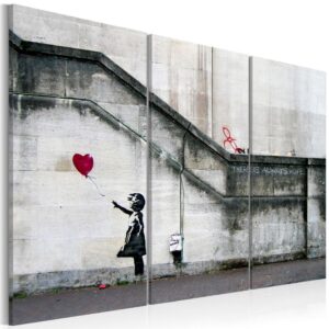 Obraz - Girl With a Balloon by Banksy