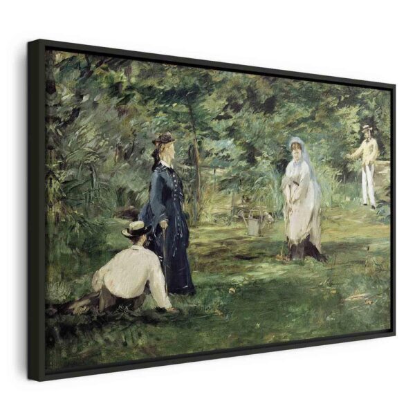 Obraz - La Partie de croquet à Paris (Edouard Manet)