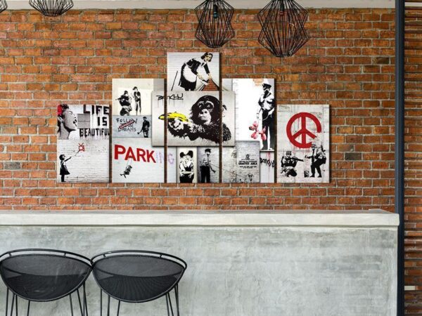 Obraz - Street Crimes: Banksy Art