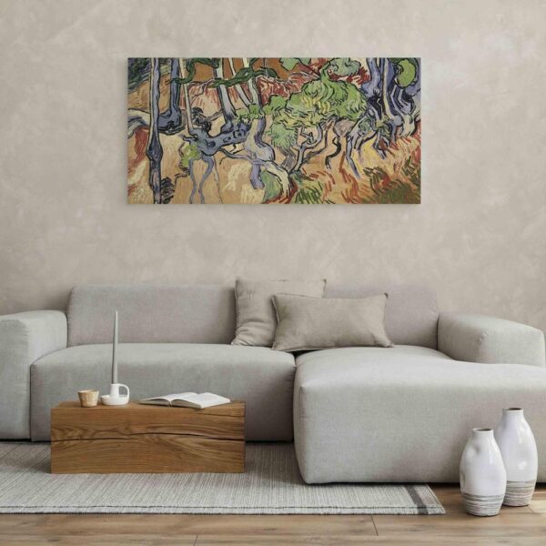 Obraz - Tree roots (Vincent Van Gogh)
