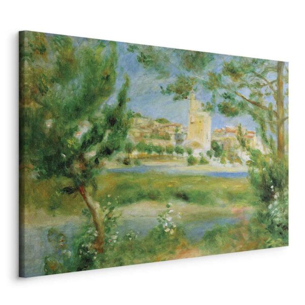 Obraz - Villeneuveles-Avignon (Pierre-Auguste Renoir)