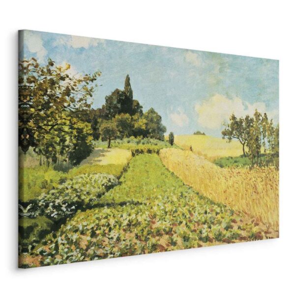 Obraz - Wheat field (Alfred Sisley)