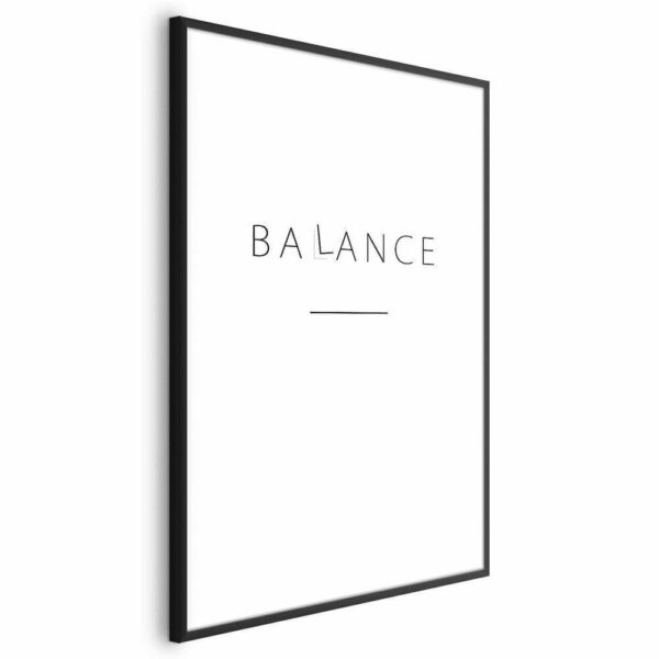 Plakat - Balance