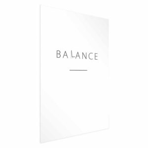 Plakat - Balance