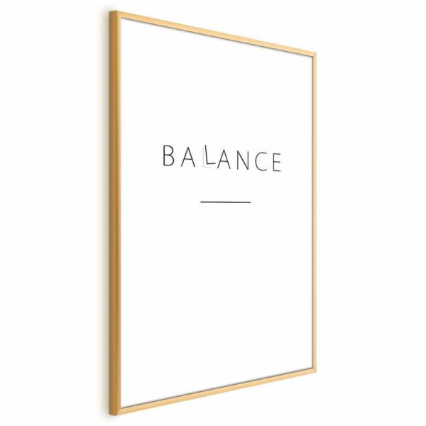 Plakat - Balance