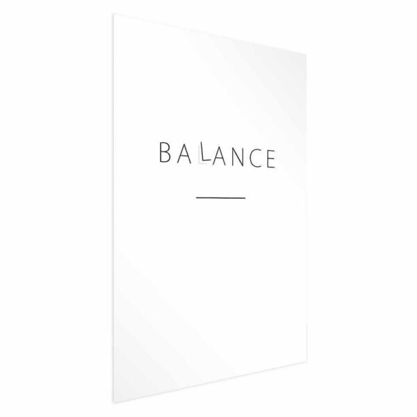 Plakat - Balance