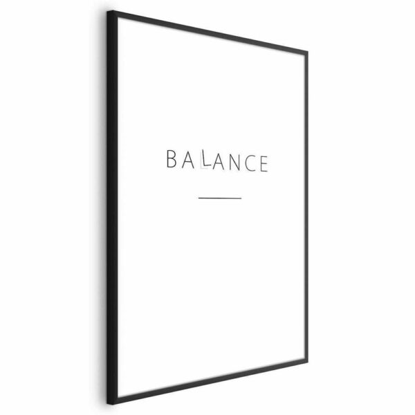 Plakat - Balance