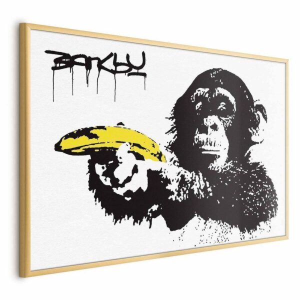 Plakat - Bananowy pistolet