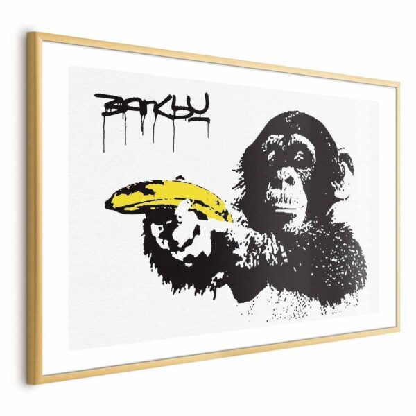 Plakat - Bananowy pistolet