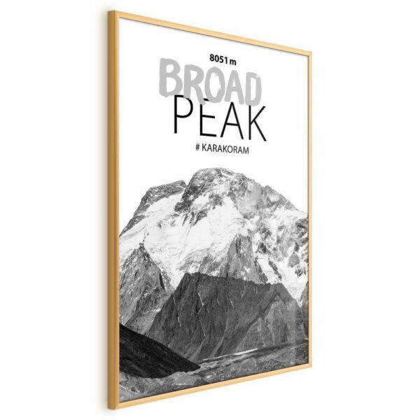 Plakat - Broad Peak