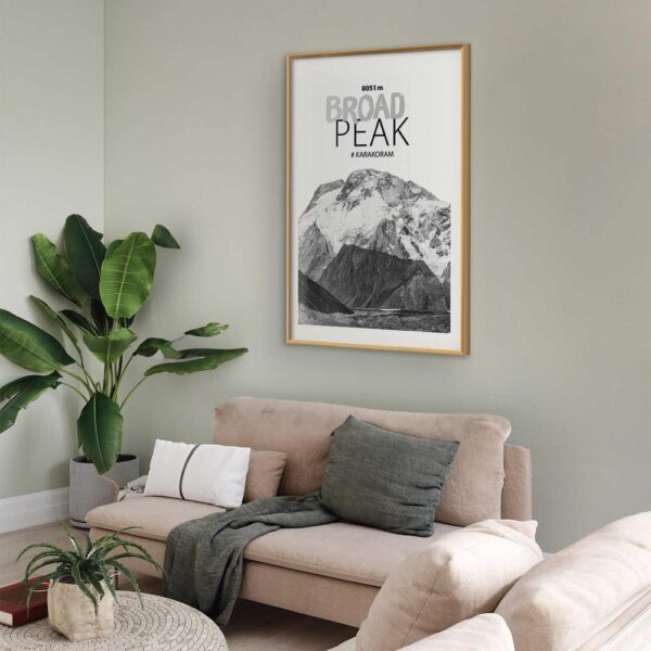 Plakat - Broad Peak