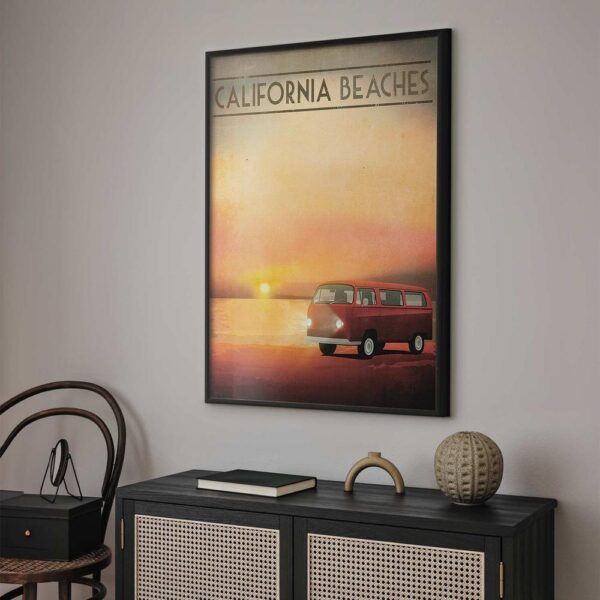 Plakat - California Beaches