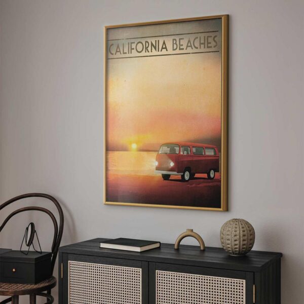 Plakat - California Beaches