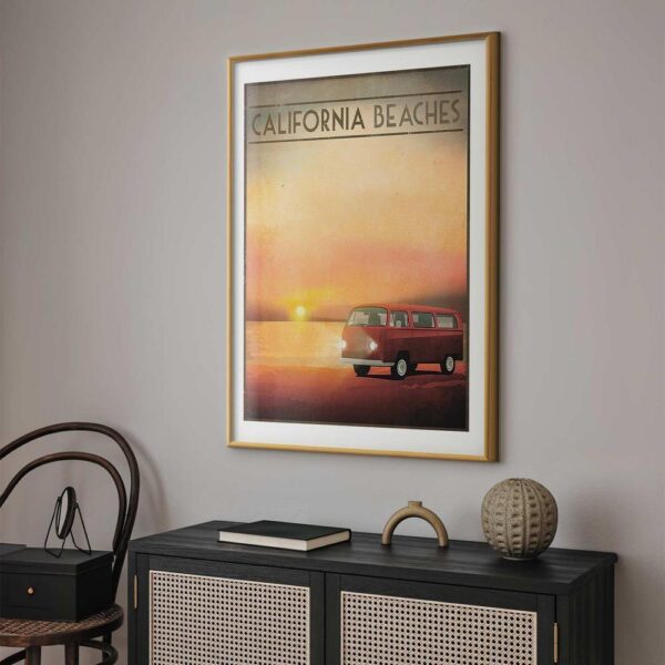 Plakat - California Beaches