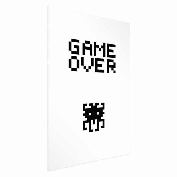 Plakat - Game over