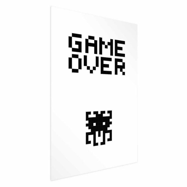 Plakat - Game over