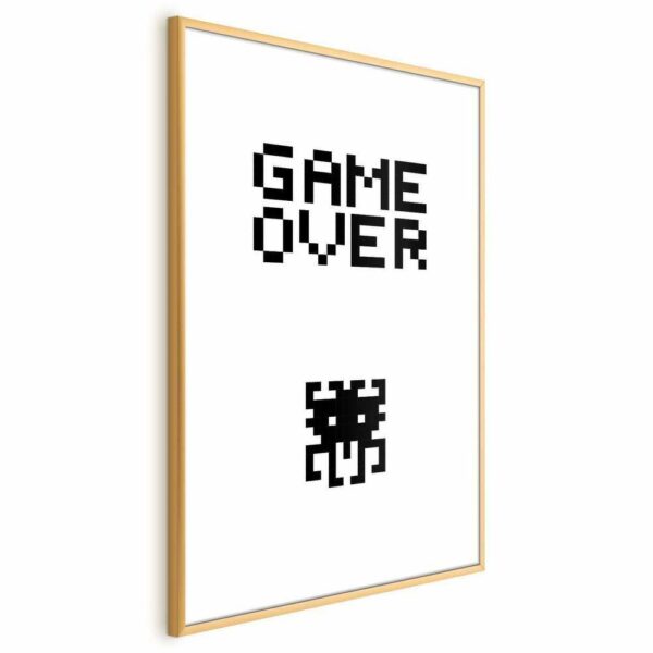 Plakat - Game over