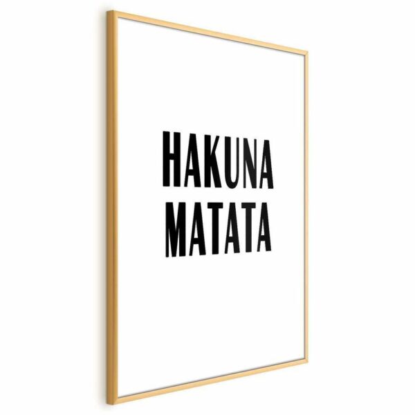 Plakat - Hakuna Matata