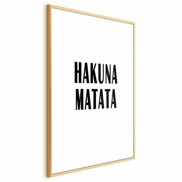 Plakat - Hakuna Matata