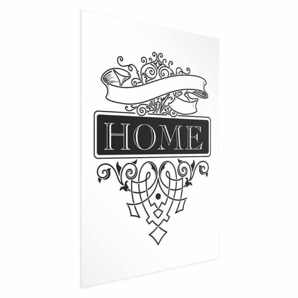 Plakat - Home