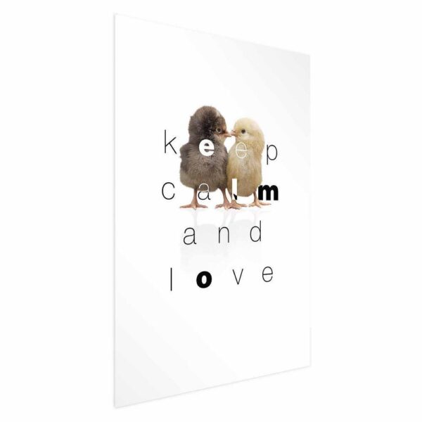 Plakat - Keep Calm and Love