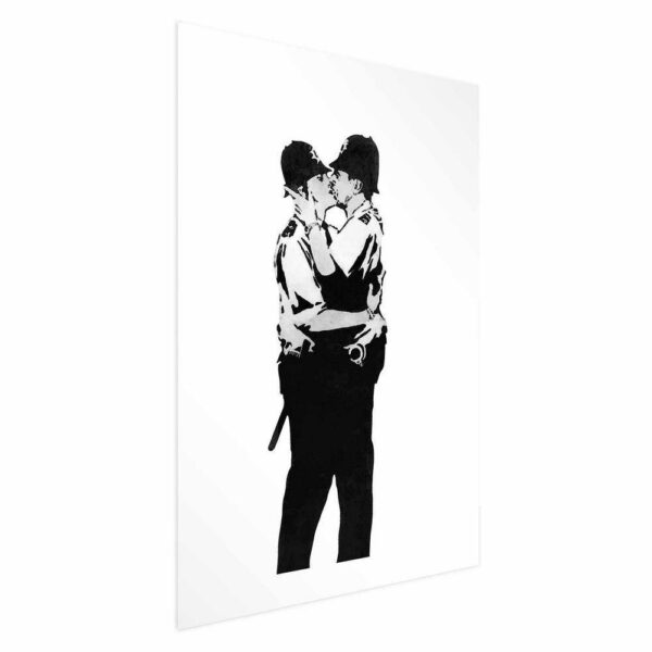 Plakat - Kissing Coppers