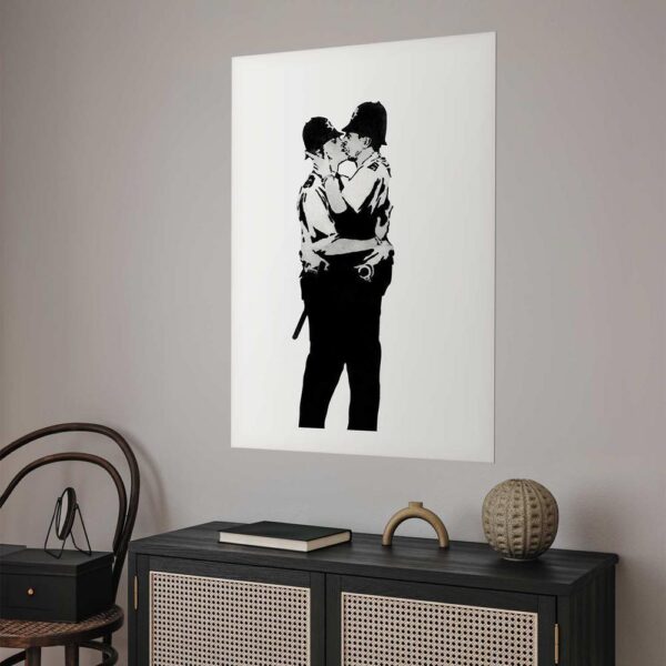 Plakat - Kissing Coppers