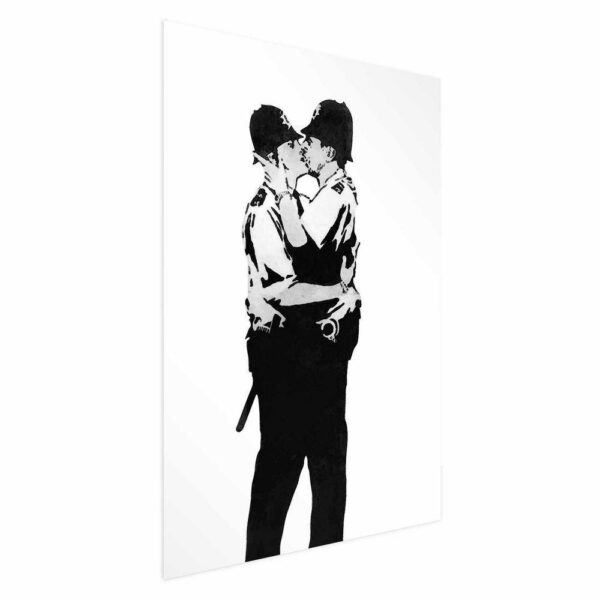 Plakat - Kissing Coppers