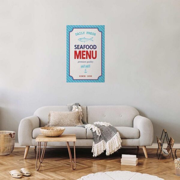 Plakat - Menu