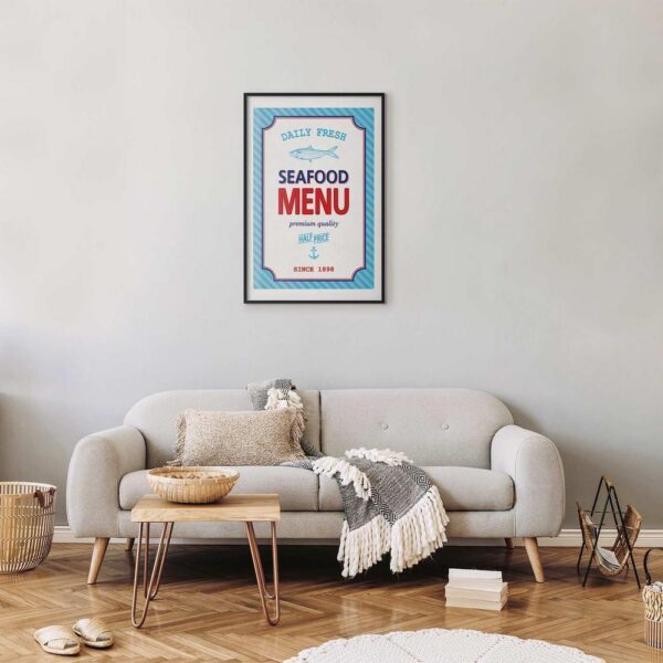 Plakat - Menu