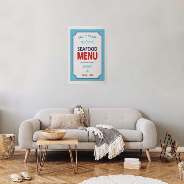 Plakat - Menu