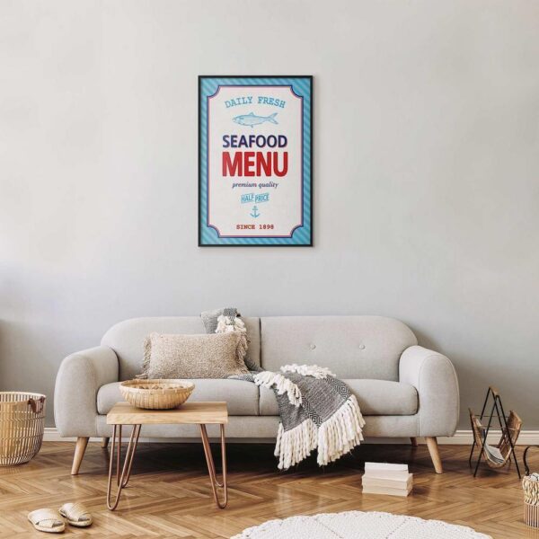 Plakat - Menu