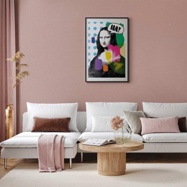 Plakat - Mona Lisa Pop-art