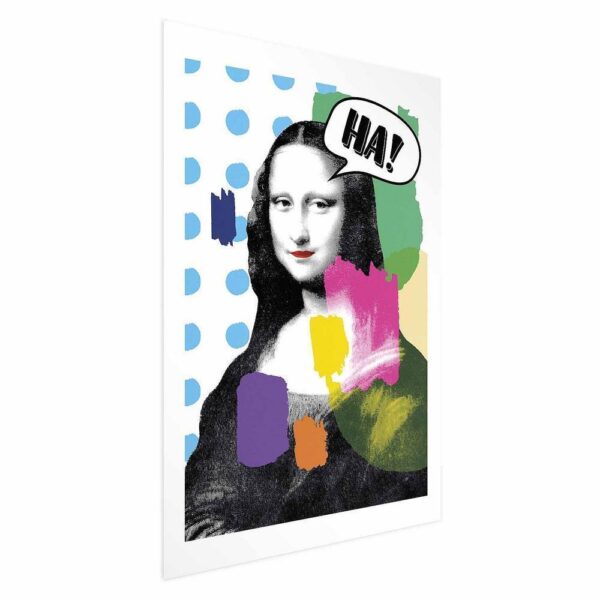 Plakat - Mona Lisa Pop-art