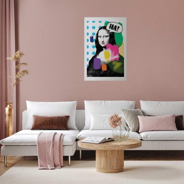 Plakat - Mona Lisa Pop-art