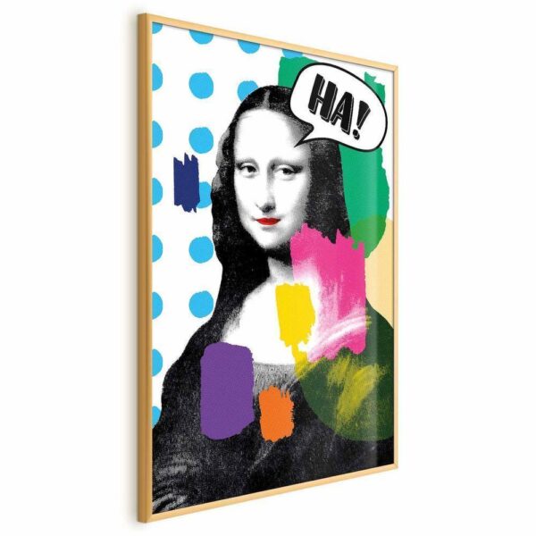 Plakat - Mona Lisa Pop-art