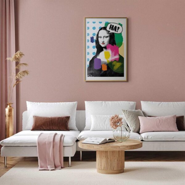 Plakat - Mona Lisa Pop-art