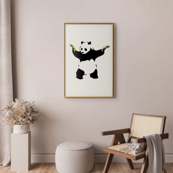 Plakat - Panda with Guns