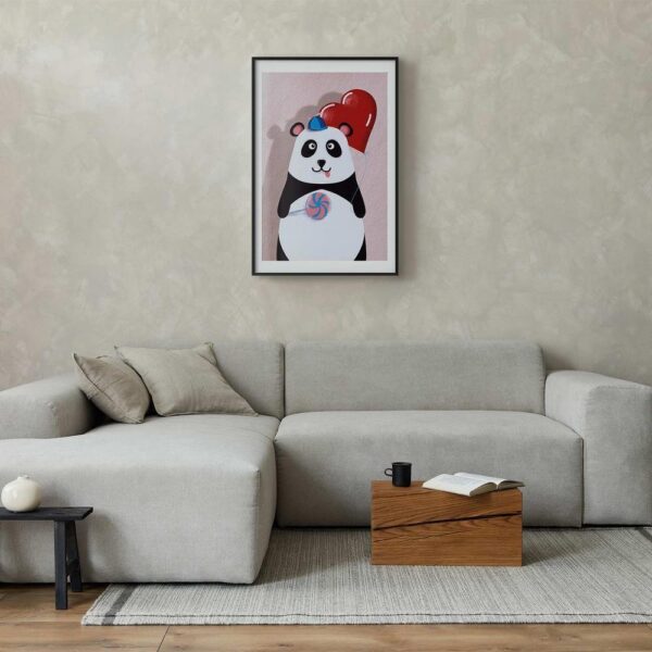 Plakat - Panda z balonikiem