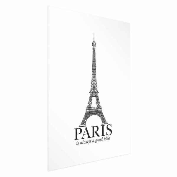 Plakat - Paris is always a good idea