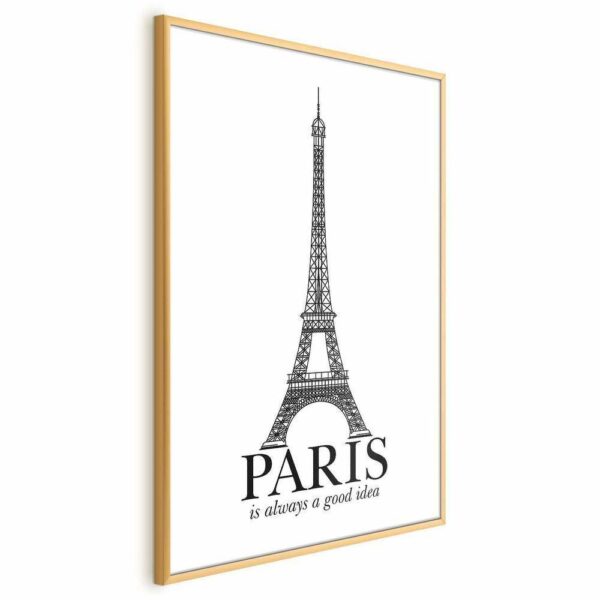 Plakat - Paris is always a good idea