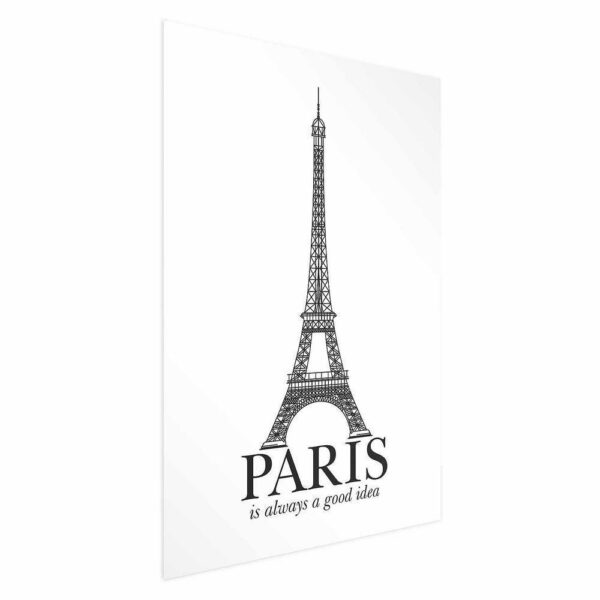 Plakat - Paris is always a good idea