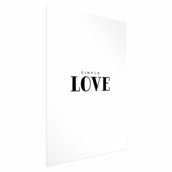 Plakat - Simple Love