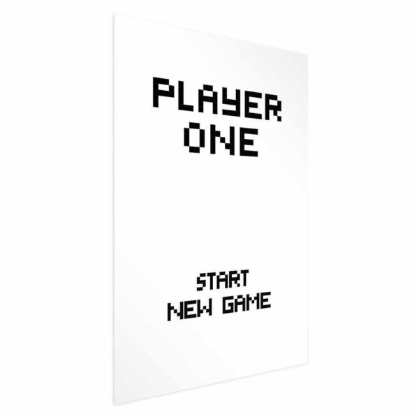 Plakat - Start new game