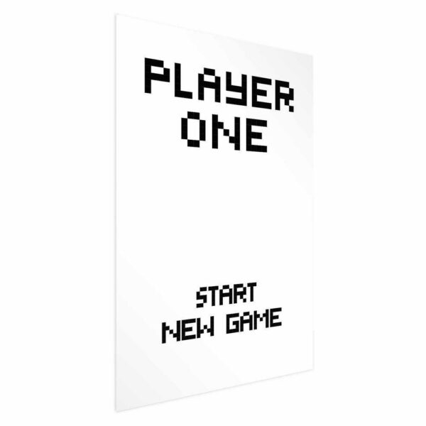 Plakat - Start new game