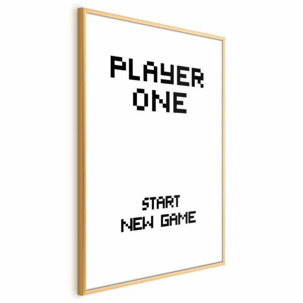 Plakat - Start new game