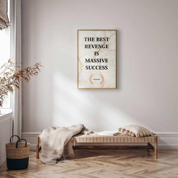 Plakat - The Best Revenge Is Massive Success