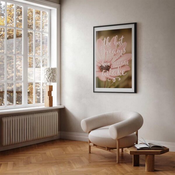 Plakat - The best dreams happen when you are awake
